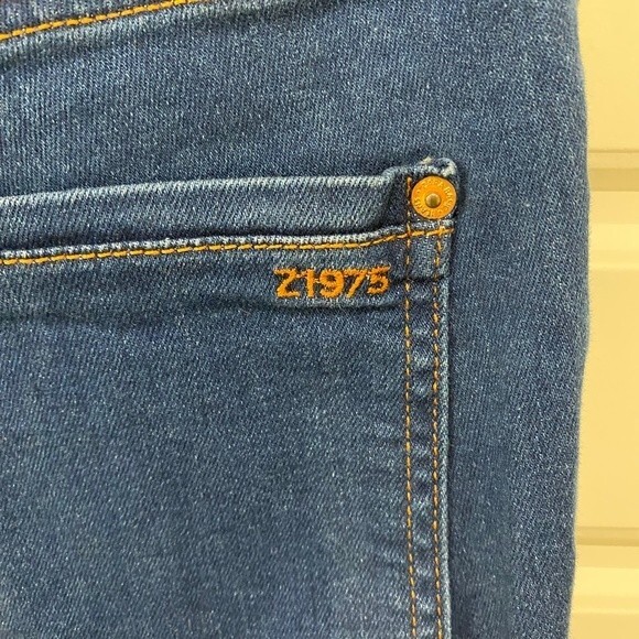 Zara Basic Women's Z1975 Mexico High Rise Skinny Stretch Denim. Blue. Size 10. - Picture 7 of 11